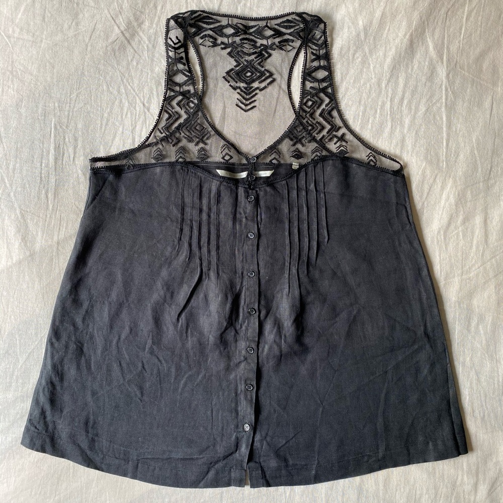Twelfth Street by Cynthia Vincent - Linen Tank Top